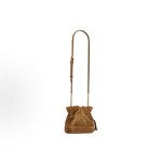 SAINT LAURENT Jamie Small lucky Bag, golden hardware accessories crossbody bag, Mini Women\'s caramel Cognac color